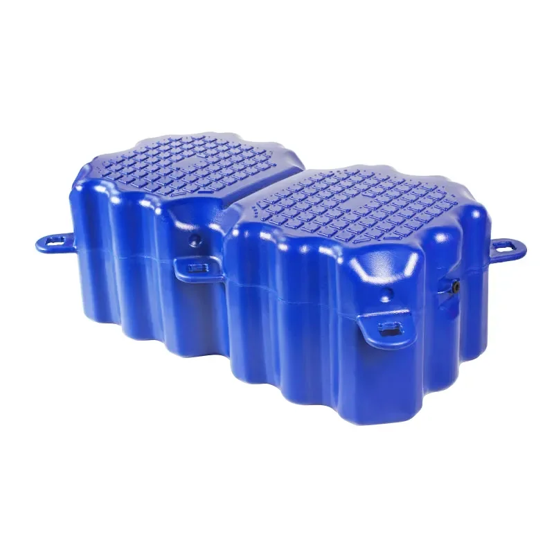 2023 Hot Sale Modular HDPE Plastic Cube 500* 500*400Mm Floating Dock Pontoon Inflatable Amusement Platform Jet Ski Dock