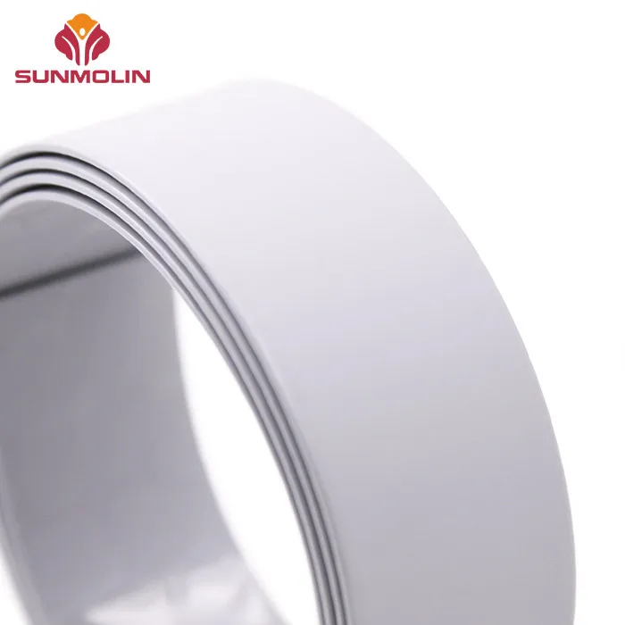 Custom texture smooth matte gray tpu waterproof webbing pvc coated strap