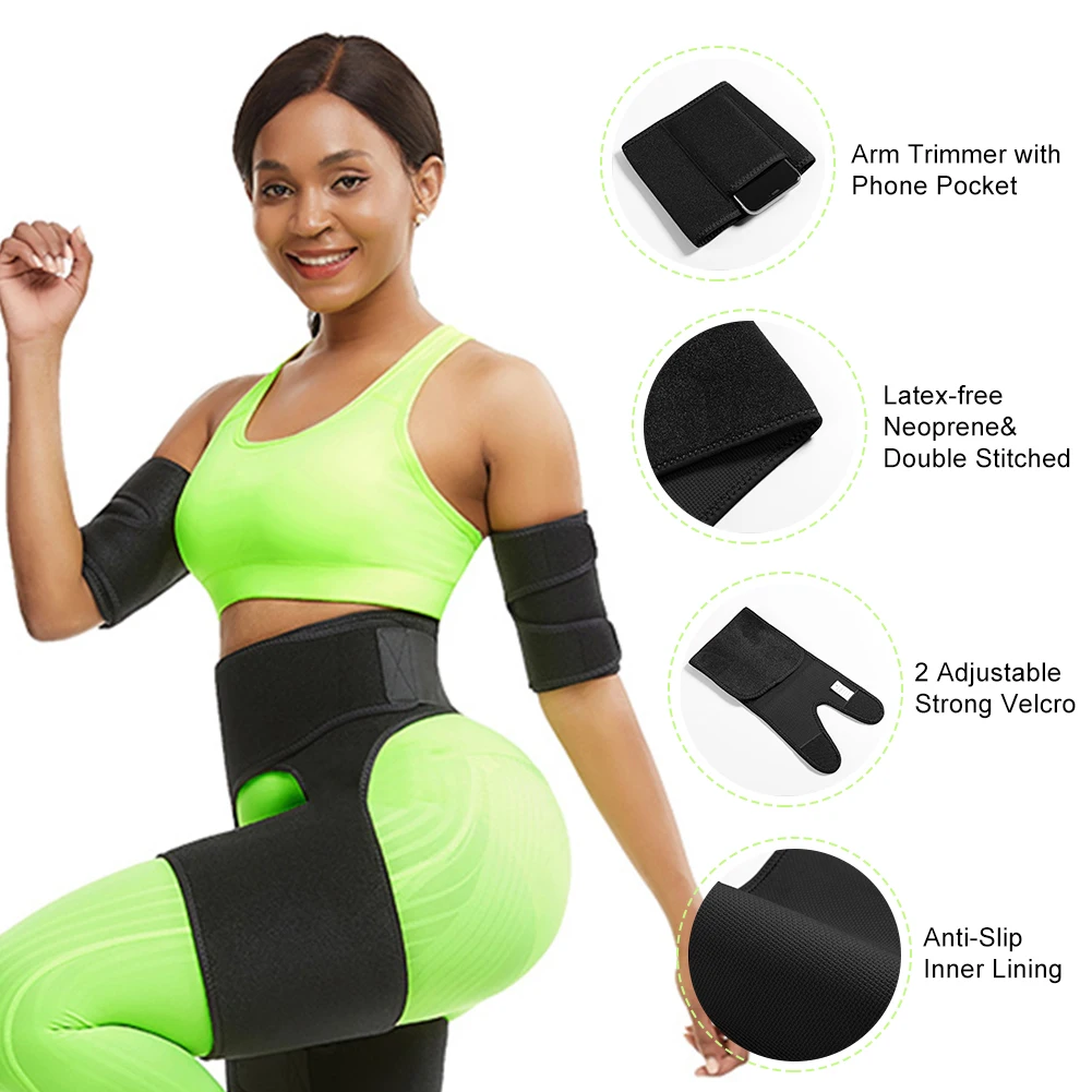 Новый Неопреновый шейпер для тела с карманом, спортивный шейпер для похудения с пользовательским логотипом для женщин