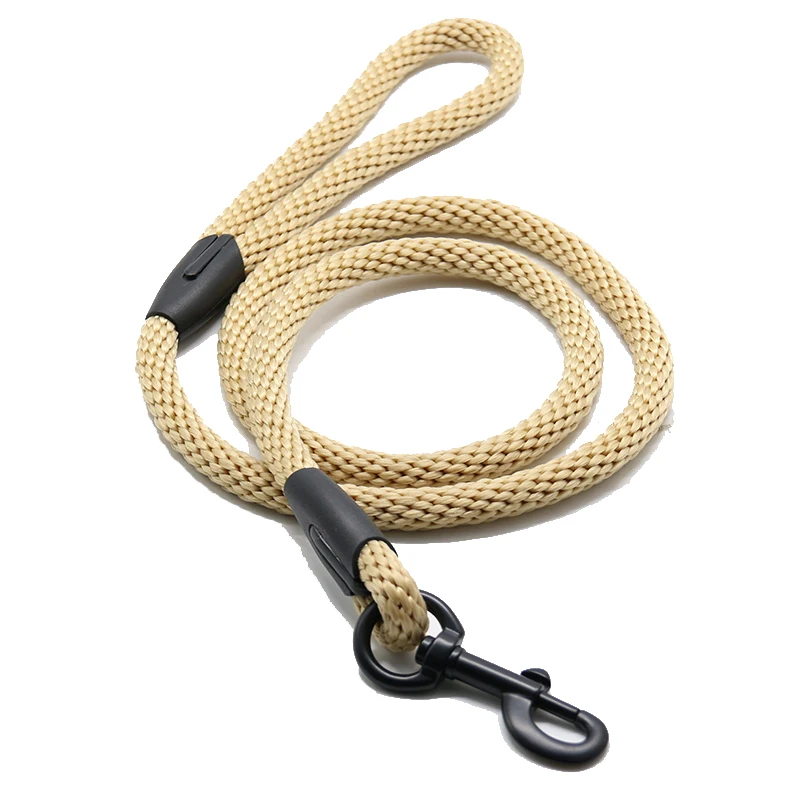 Premium Quality Pink PP Nylon and Cotton Dog Rope Leash Lead Reflective Mountain Climbing Collar for Pets Made from Polyester