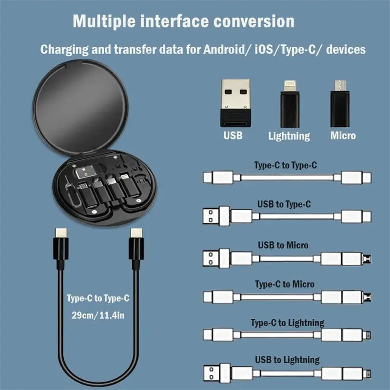 Type-C на USB-адаптер для быстрой зарядки