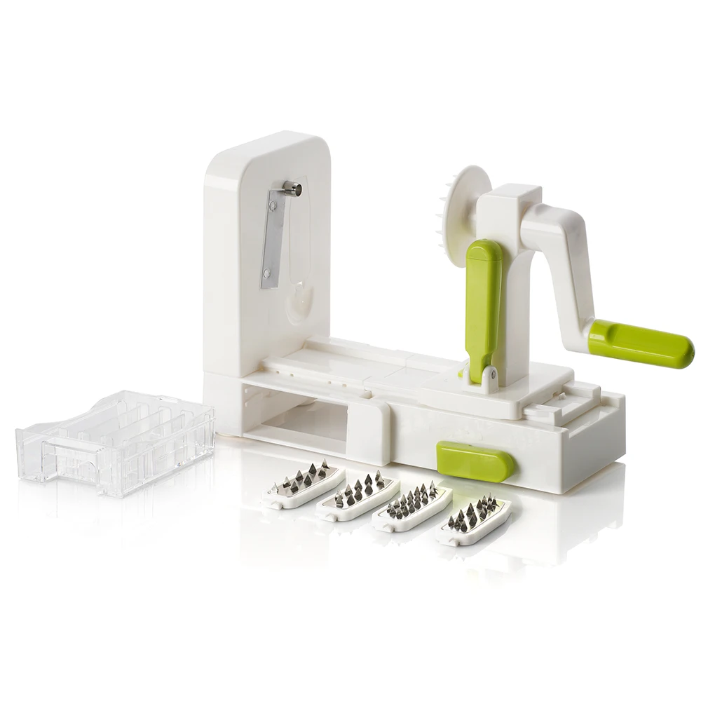 Home Kitchen Tools Easy To Wash Vegetable Slices Spiral Potato Slicer Manual Fruit Spiralizer