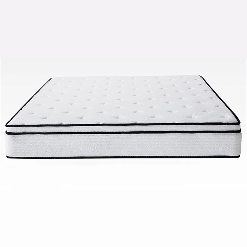 Hot sale eco-friendly durable ultra plush bed room twin topper latex mattress