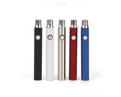 Low price  bogo DOUBLE Kit preheat 400mah voltage adjustable 510 vape pen starter kits