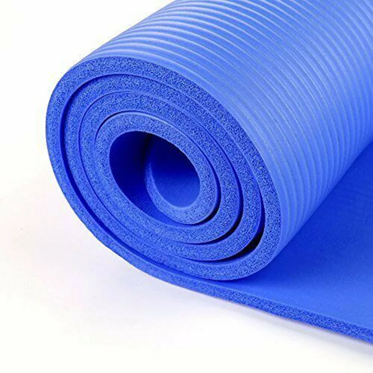 61x185cm 15mm Thick Gym Exercise Fitness Pilates Workout Mat Non Slip Yoga Mat