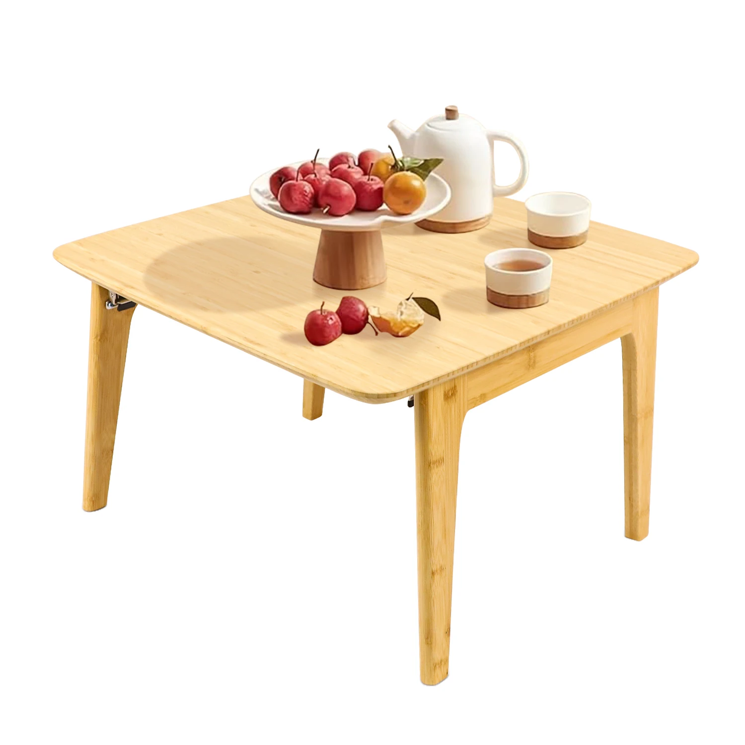 GL домашний офисный складной бамбуковый индивидуальный обеденный чайный столик высокого качества журнальный компьютерный Лучший для столовой
