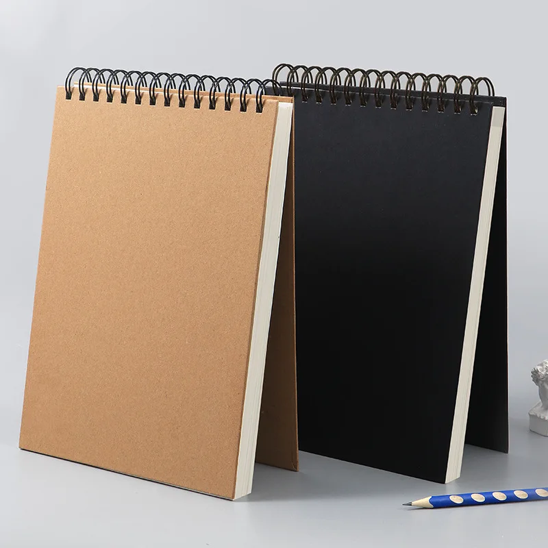 custom B5 watercolor sketchbook cotton paper spiral drawing book