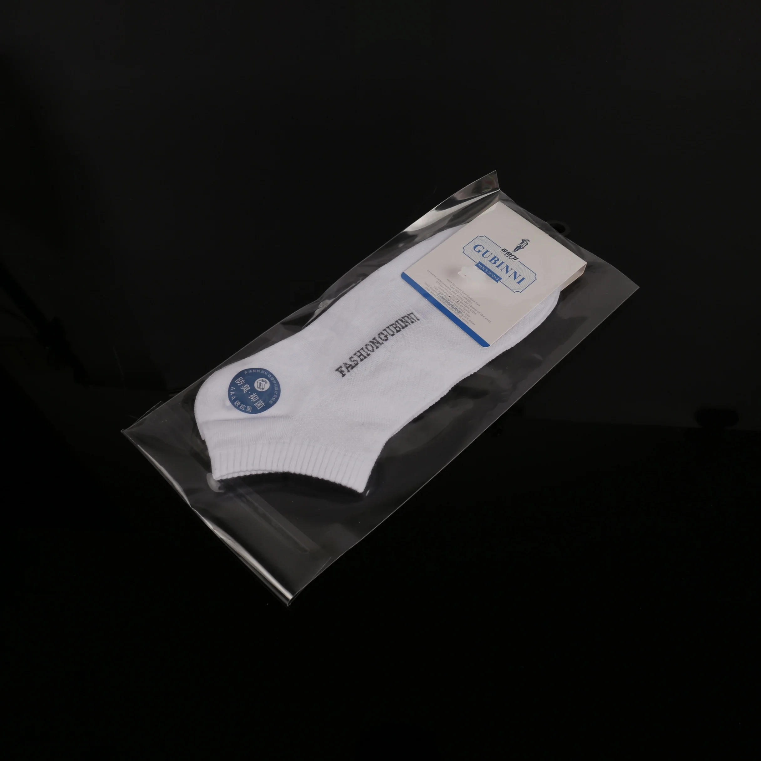 clothing socks pack in zip plastic packaging slider lock bag for clothes sock underpants zipper bags storage pouch with zipper