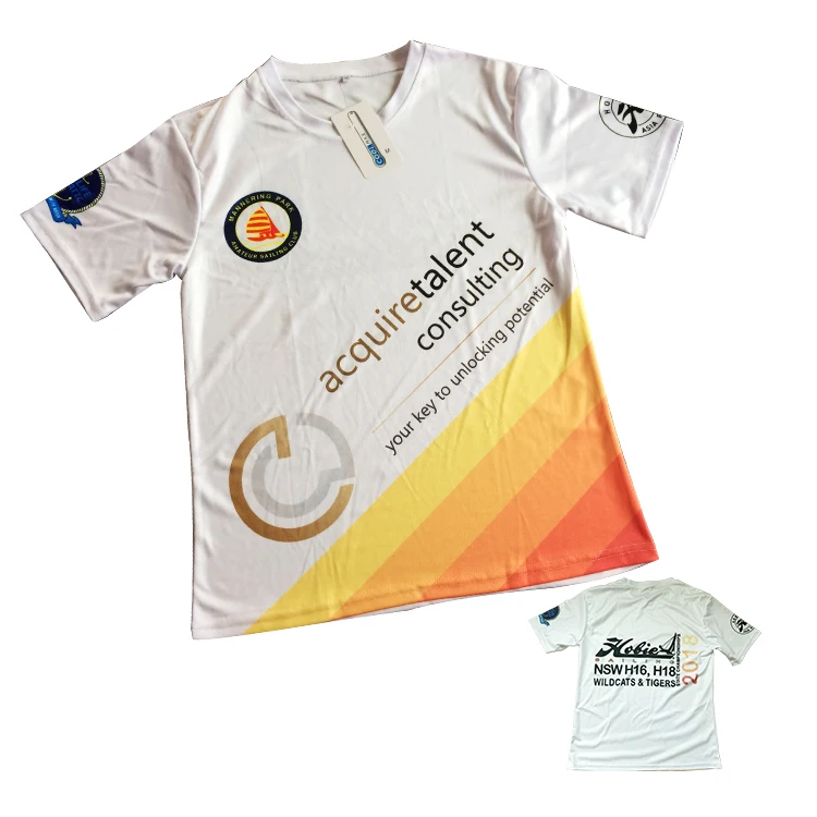 Low MOQ Bulk Custom Adult Kids All-Over Shirt Printing