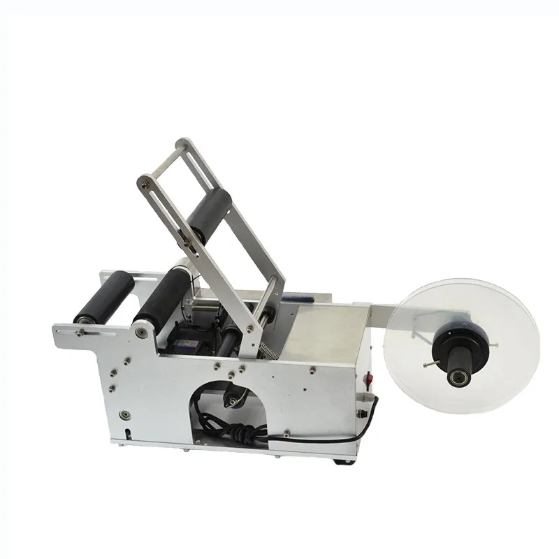 MT50 Round Bottle Labeling Machine Semi-auto Sticker Label Machine