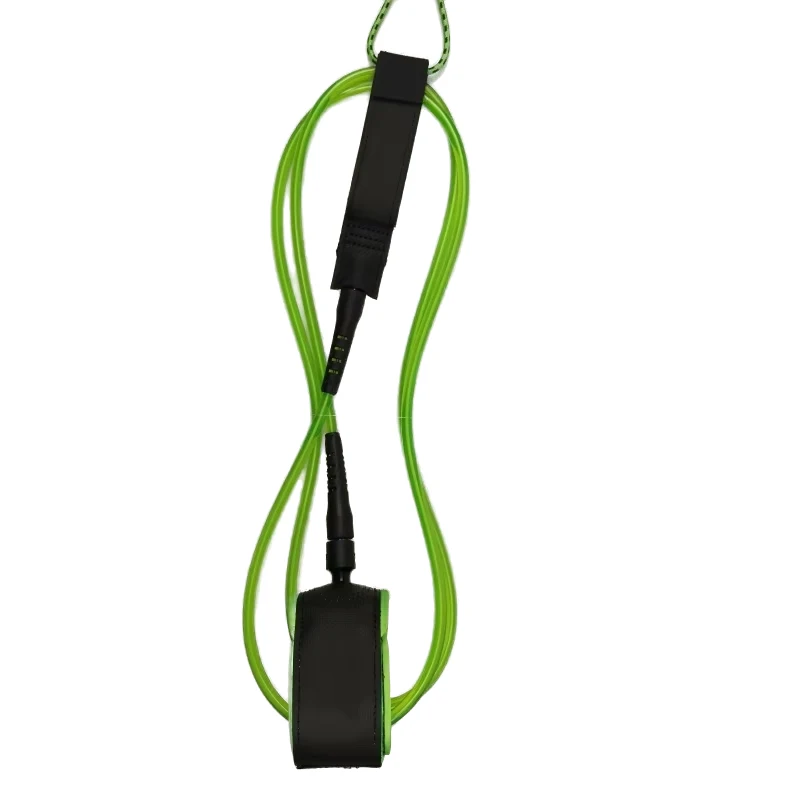 Custom Surfboard Leash 6/7/8/9/10 ft Durable Strong SUP Straight Leg Surf Rope Leash De Surf Leash Kite