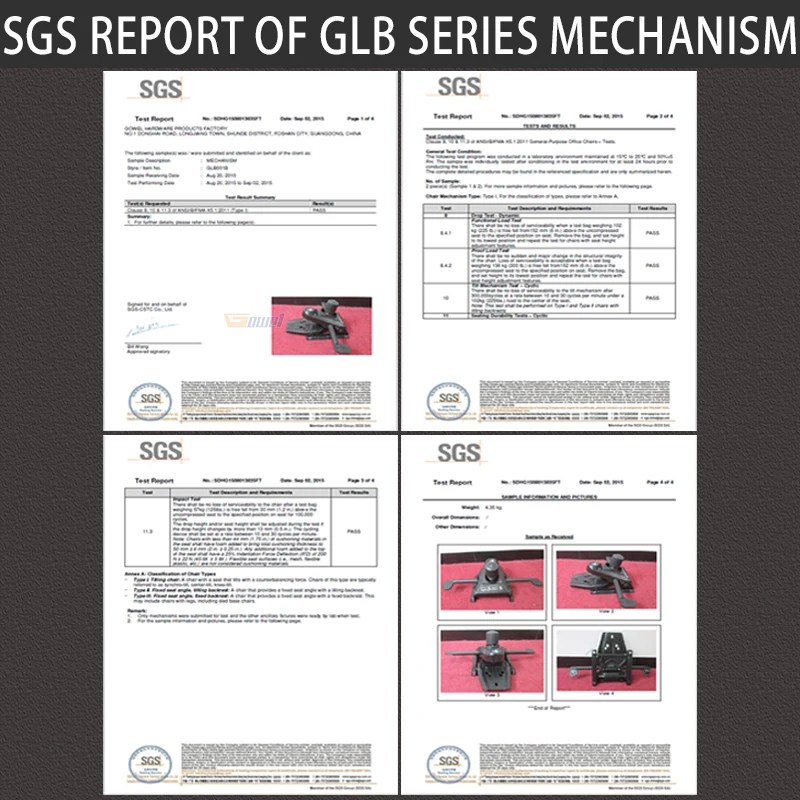 Height adjustable rotatable lock recline swivel office chair tilt swivel seat gas lift mechanism