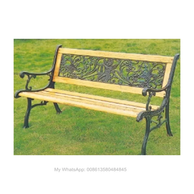 Garden leisure wooden long bench chair(QX-146F)/wooden garden chair/wooden deck chair frame