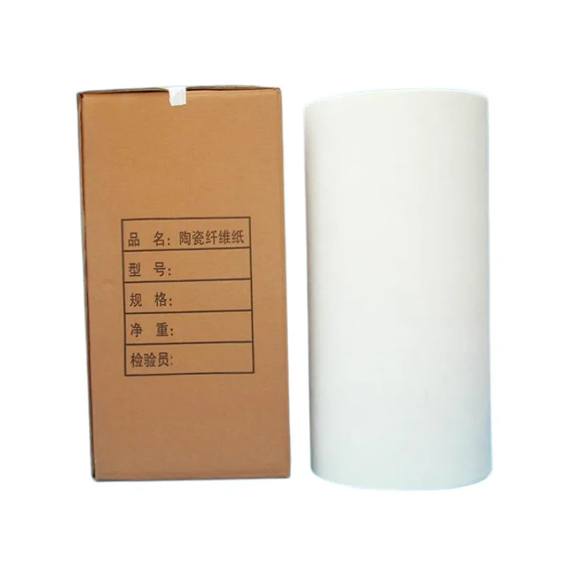 Factory Supply Refractory Insulation Thermal Ceramic Fiber Paper 1260c ceramic fiber paper