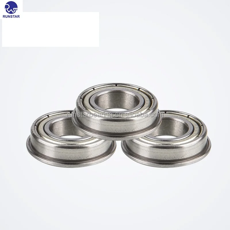High Precision Small Deep Groove Ball Bearing with flange F6901ZZ 12*24*6mm Flanged Ball Bearing Manufacturer