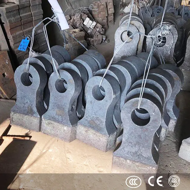 High manganese coal mill crusher hammer head buy hammer head for gypsum crusher
