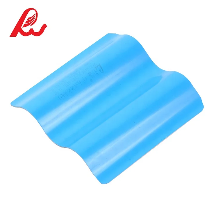 Plastic Roofing Materials/Modern House Plans PVC Roof Sheet/Roundwave Roof Design