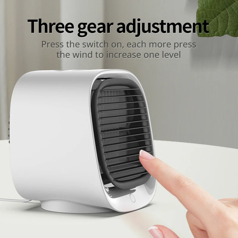 Brand New Room  Mini Fan Water Air Cooler With Usb Portable Mini Air Conditioner