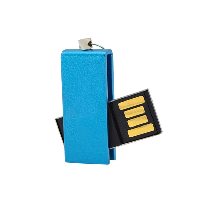Профессиональное производство самый дешевый алюминиевый мини поворотный usb флеш-накопитель карта памяти 8 ГБ 16 32 64 Гб 128
