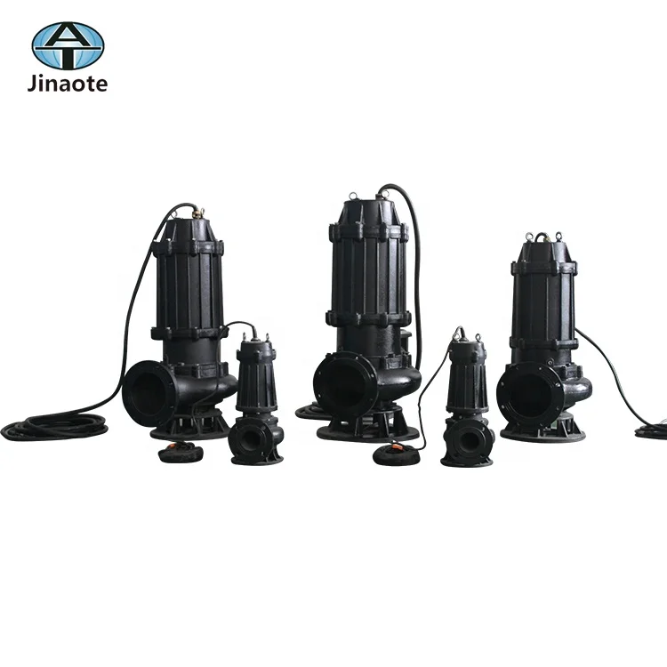 Submersible sewage pump for water pool sewage system treatment plants