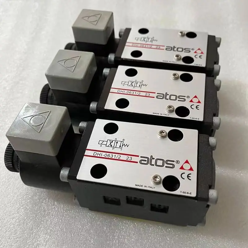 Italian ATOS Hydraulic Solenoid Valve Pressure Relief Superimposed Pressure Maintenance Throttle Valve