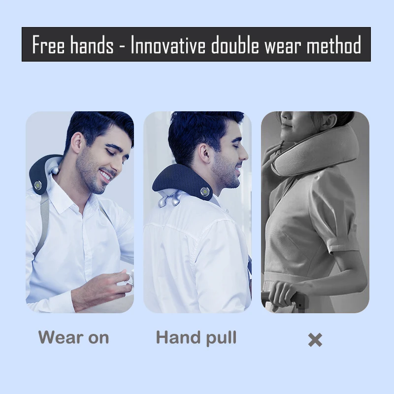 2024 Best Multifunctional Muscle Relax Pain Relief Electric Rechargeable Rolling Kneading Neck Shoulder Massager