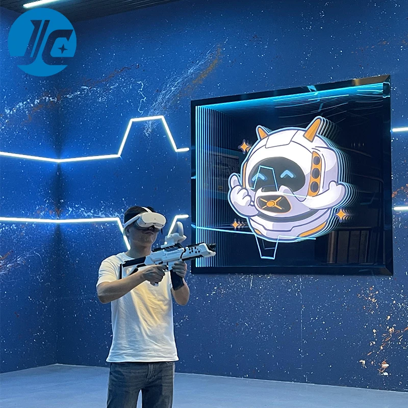 VR многопользовательская стрельба игры для групп