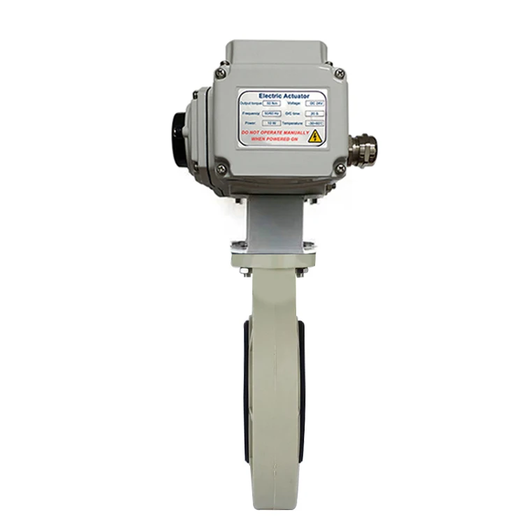  SONGO 240V DN32 ПВХ НПВХ CPVC PVDF PP PPH пластиковый Электрический Регулируемый Тип EPDM PTFE сиденье Вафля бабочка
