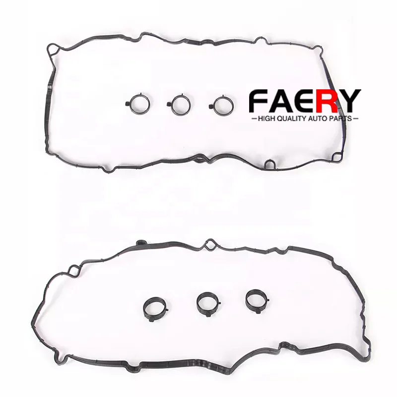 FAERY Valve cover gasket 94610593665 94610593660 high quality factory price For Porsche CAYENNE Panamera Macan Engine Systems