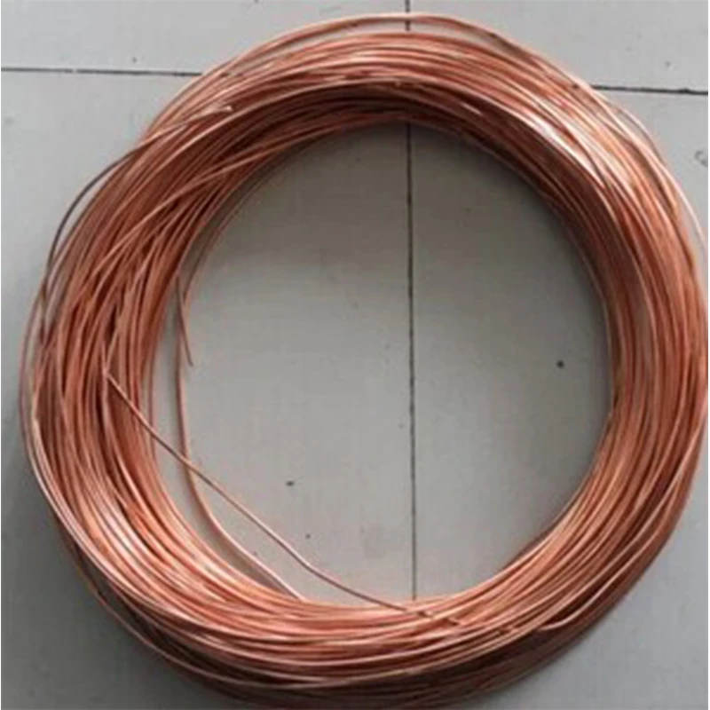 Cu Min 99.9% Customized Size Capillary Copper Tube Pipe