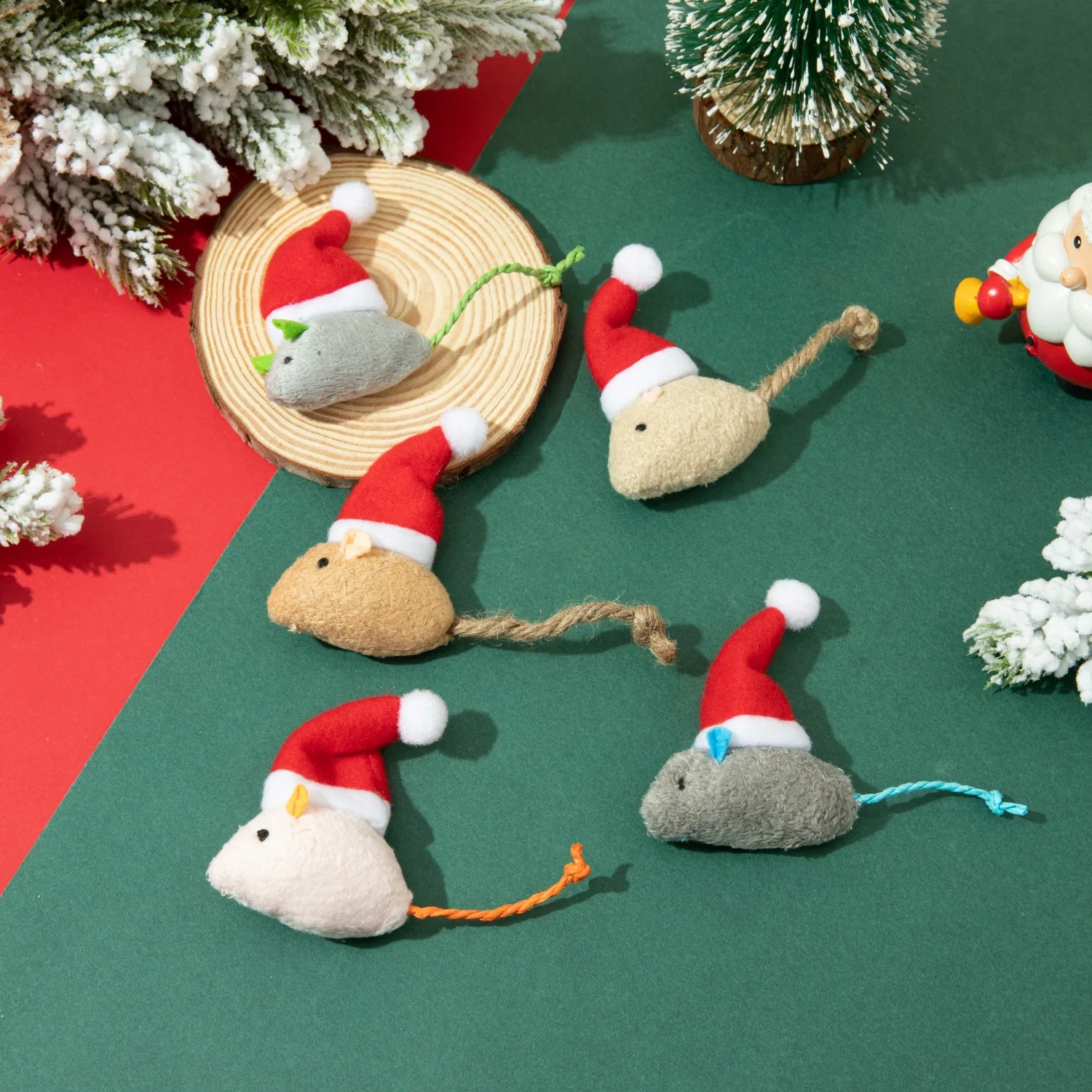 2024 New Christmas refreshing and antidepressant mouse toy factory directly wholesale