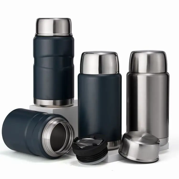 750 мл Термос из нержавеющей стали Вакуумная банка для еды для рисового супа чашки для супа с контейнер