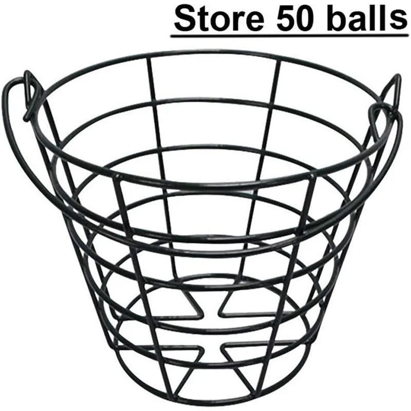 Crestgolf Wholesale High Quality Metal Golf Ball Basket Golf Balls Storage Container Accessories