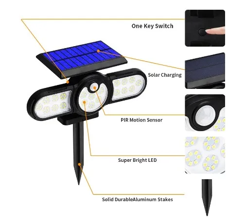 solar lights outdoor solar wall light led security light outdoor solar lamps