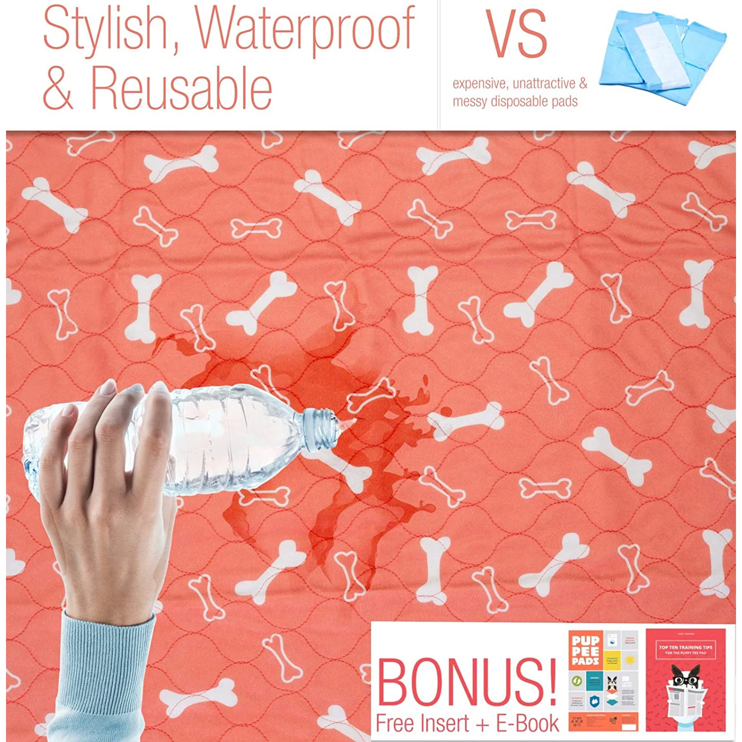 Индивидуальные Многоразовые подкладки для щенков, домашние моющиеся подкладки для щенков, коврик для горшка для щенков, оптовая продажа