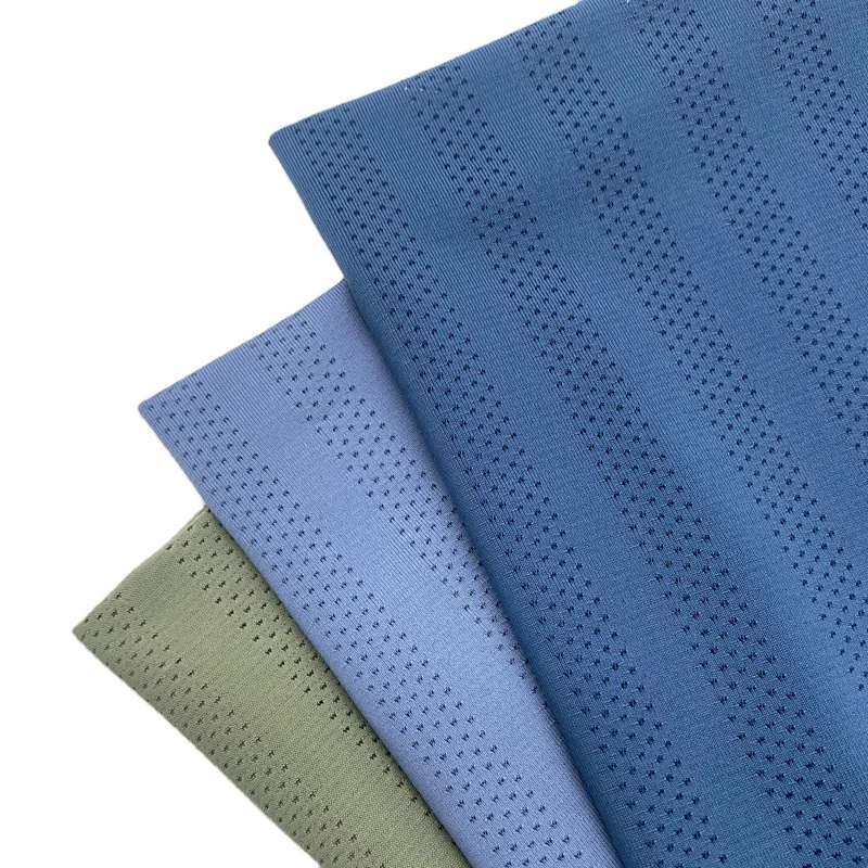 2024 New wholesale fast dry women breathable 85% polyester 15% Spandex sports T-shirt fabric