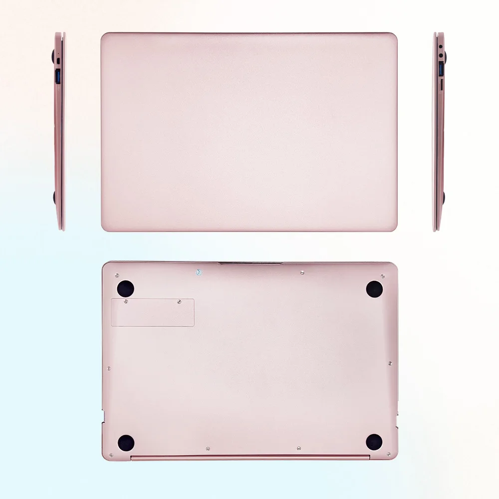 Wholesale 14 inch Cheap Pink Laptop DDR4 Ram 8GB SSD 256G Notebook Computer for Home&Office