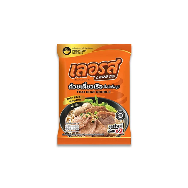 Lerros Thai Boat Instant Noodles Must Try Wholesale from Thailand