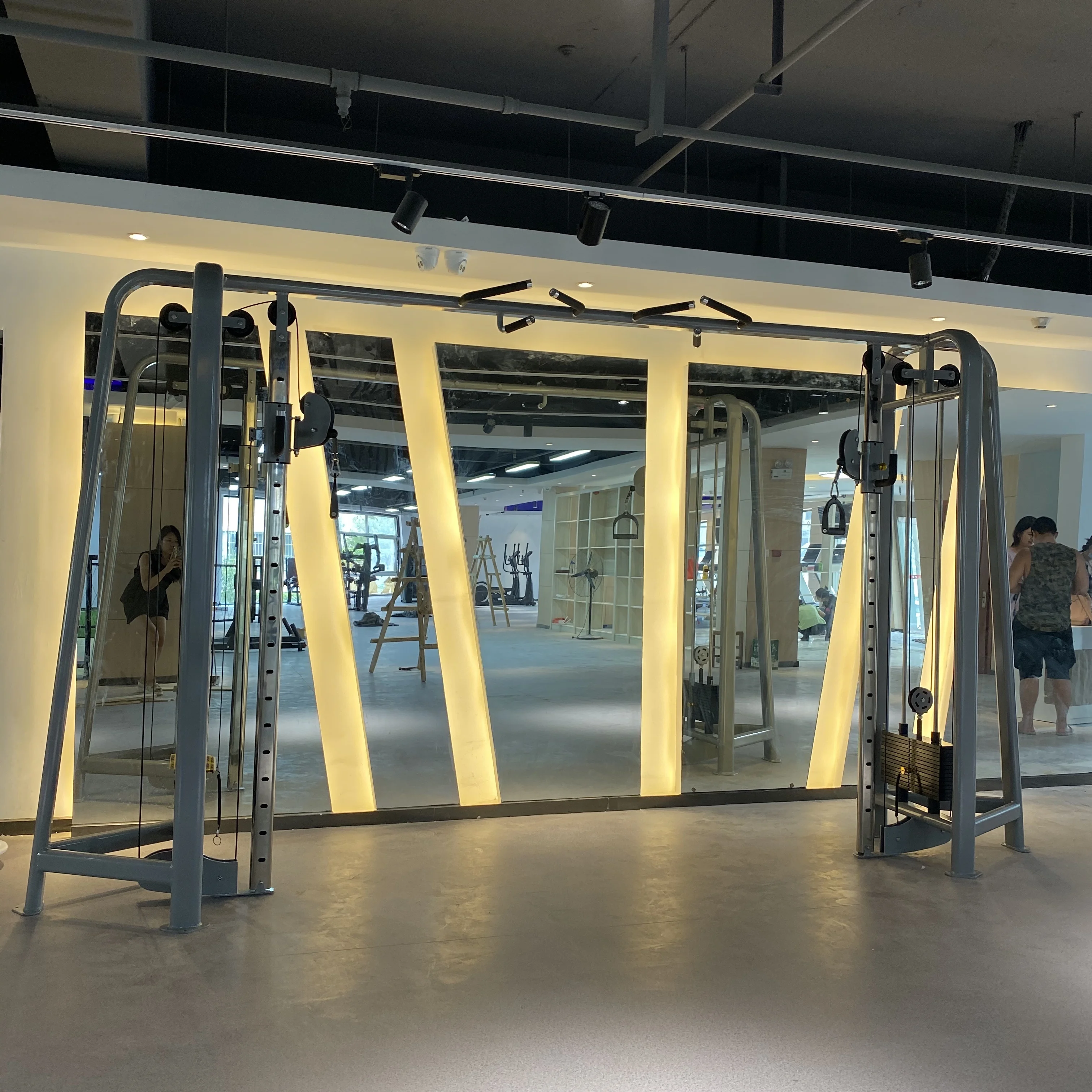 Shandong Sports Commercial Gym Fitness Equipment Cable Crossover Machine Pulley