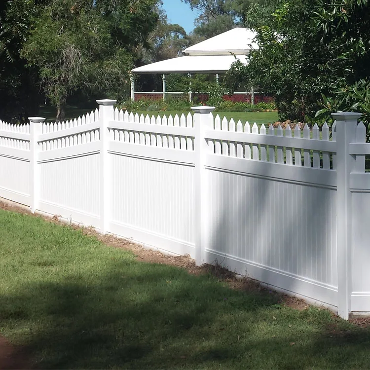 Beautiful Decor Garden Fence Panels PVC Aluminium Steel Fence PanelBeautiful