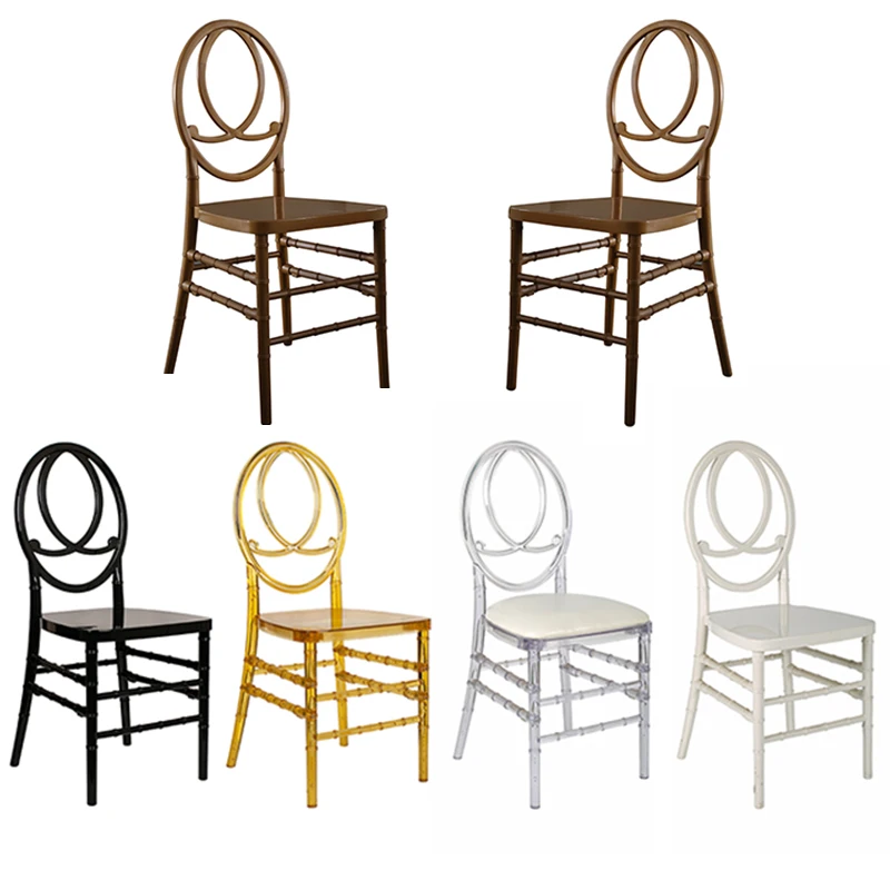 Wedding Crystal Clear Plastic Polycarbonate Tiffany Resin French Louis Chair Chiavari Event Rental Acrylic Ghost Chairs