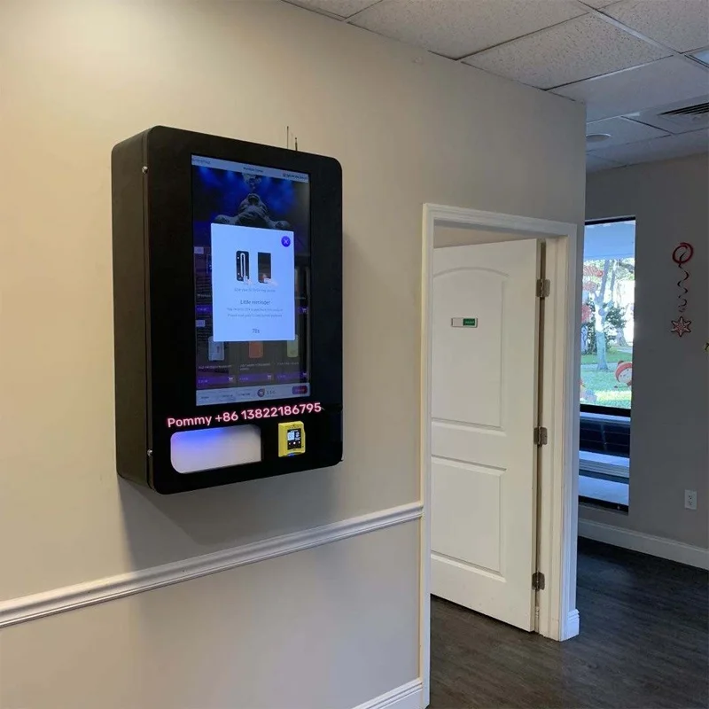 32-дюймовый Настенный сенсорный экран для проверки возраста небольшой торговый автомат мини-табачный