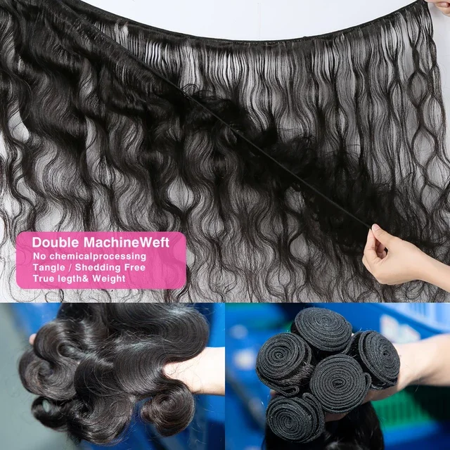 wholesaler human hair 26 inch bundle virgin brazilian hair bundles weaves synthetic luxury bone body wave hair bundle