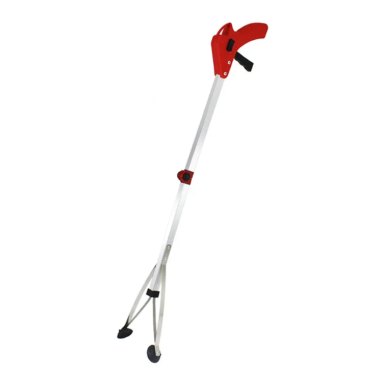 Grabber Reacher Tool Long Steel Foldable Pick Up Stick with Strong Grip Trash Claw Grabber Tool,Hand Grabber for Reaching