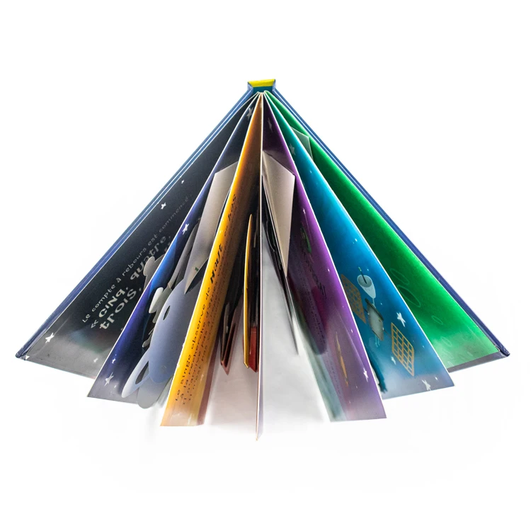 Factory Price Customized pop-up Board Book Binding Finishing Type Design OEM/ODM pop up Board Book