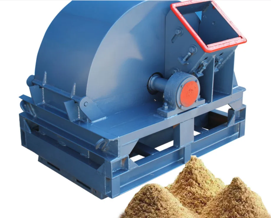 high quality wood crusher pulverizer hammer mill machine with cheaper price