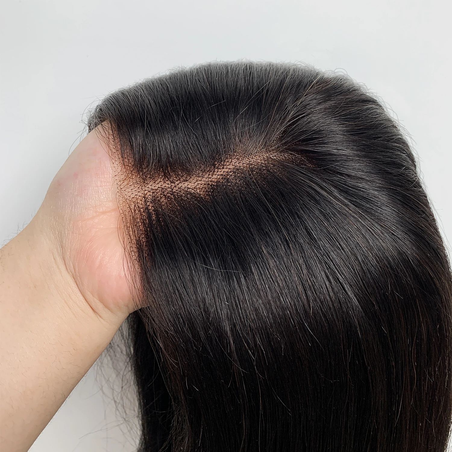 GLUELESS front lace wig , PRE PLUCKED HAIR LINE, wholesale silk straight hair wig for hair vendors