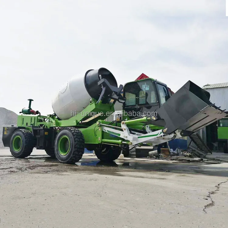 2.6 Cubic Meter Per Batch Self Load Concrete Mixer Truck For Sale In South America