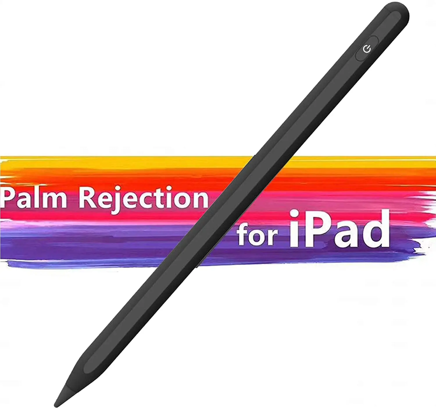 
Promotional Black White P6 Smart Custom Logo Pencil Touch Usb Active Tablet Stylus Pen With Palm Rejection For Apple Ipad Ios 