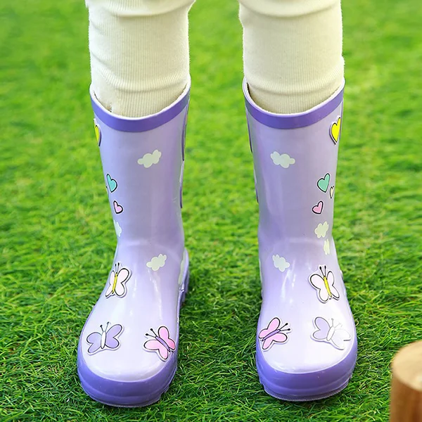 Fashion Classic Waterproof Boots Short Rubber Water Shoes Ankle Rain Boots For Men Women Rain Boots Outdoor Shoes